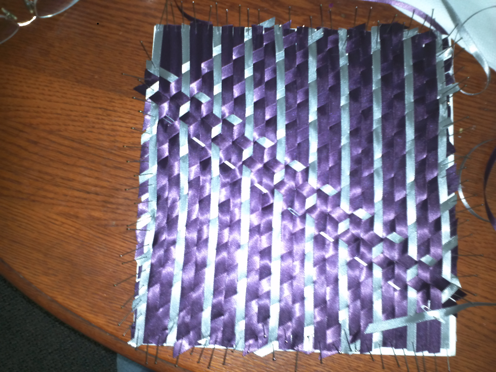 Pillow making step two.